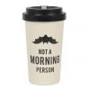 Gothic Gifts Not A Morning Person Bamboo Eco Travel Mug