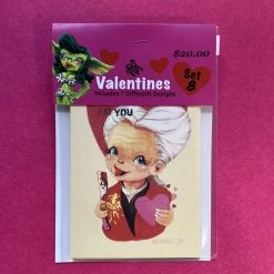 One Man Riet Horror Valentine Cards - Set 8 Other