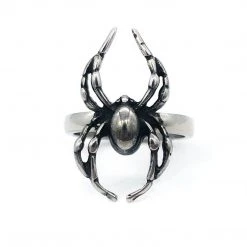 Mysticum Luna Jewelry Orb Weaver Spider Ring