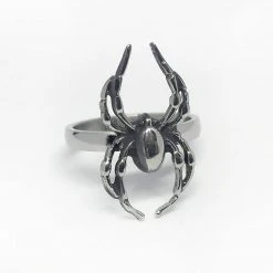 Mysticum Luna Jewelry Orb Weaver Spider Ring