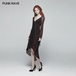Punk Rave Gothic Classical Mid-length Dress