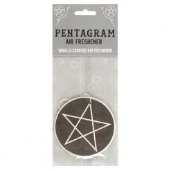 Gothic Gifts Pentagram Vanilla Scented Air Freshener