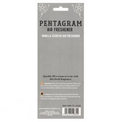Gothic Gifts Pentagram Vanilla Scented Air Freshener
