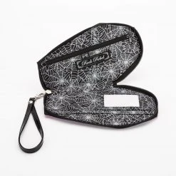 Rock Rebel We Belong Dead Glitter Coffin Wallet - Green Wallets