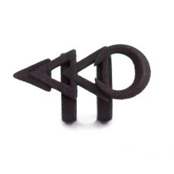 Rogue And Wolf Jewelry Rune Ring In Black