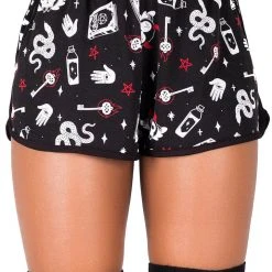 Killstar See U In Hell Lounge Shorts Women's Stuff