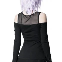 Killstar Women's Stuff Seraphim Long Sleeve Top