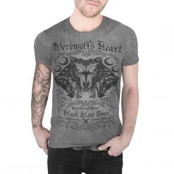 Serpentine Werewolf's Heart Men's Tee (Distressed)