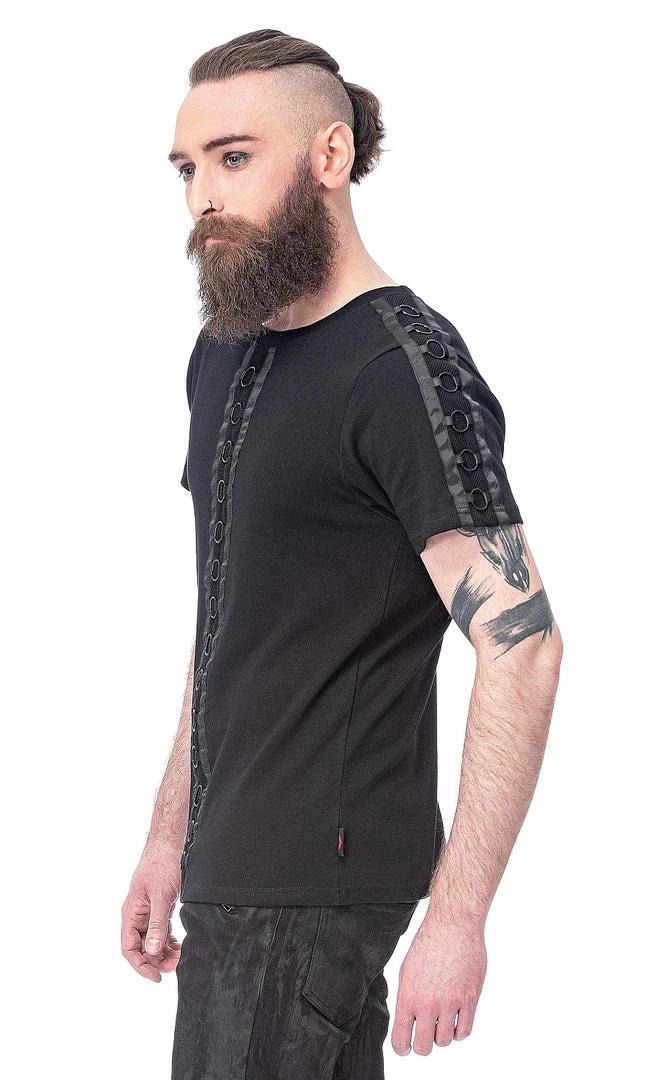 Queen Of Darkness Shirt With Rings On Front And Shoulders 5 Queen Of Darkness Shirt With Rings On Front And Shoulders