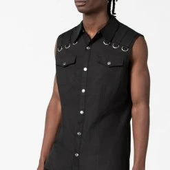 Killstar Riodan Button-Up Vest