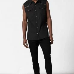 Killstar Riodan Button-Up Vest