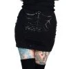 Kreepsville666 Web Mini Skirt Black Foil 1 Kreepsville666 Web Mini Skirt Black Foil