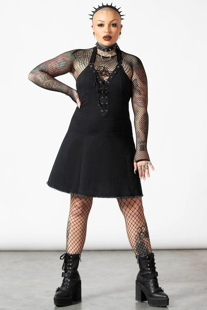 Killstar Women's Stuff Subzero Halter Dress 6 Killstar Women's Stuff Subzero Halter Dress