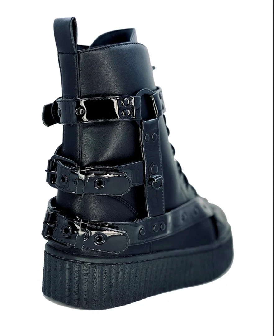Strange Cvlt Disorder 2 Black Boot Footwear 8 Strange Cvlt Disorder 2 Black Boot Footwear