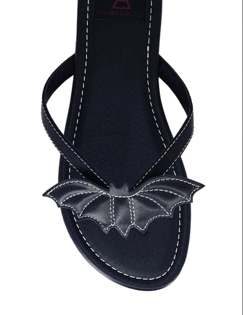 Strange Cvlt Betty Bat Sandal Black Women's Stuff 7 Strange Cvlt Betty Bat Sandal Black Women's Stuff
