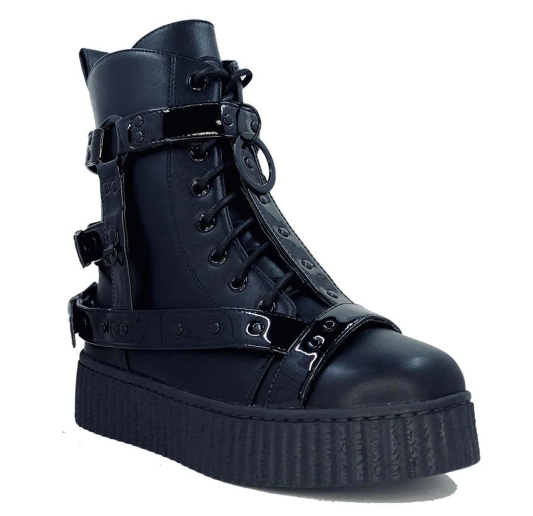Strange Cvlt Disorder 2 Black Boot Footwear 4 Strange Cvlt Disorder 2 Black Boot Footwear