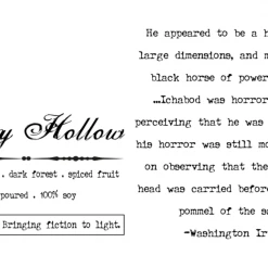 Get Fictional Sleepy Hollow - Wax Melt