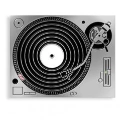 Yesterdays Strictly Wax - Record Player Enamel Pin