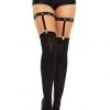 Leg Avenue Studded Elastic Garter Suspender Stockings & Leggings