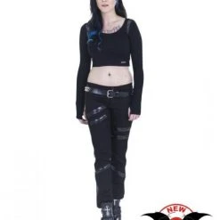 Queen Of Darkness Pants With Black Zippers 14 Queen Of Darkness Pants With Black Zippers