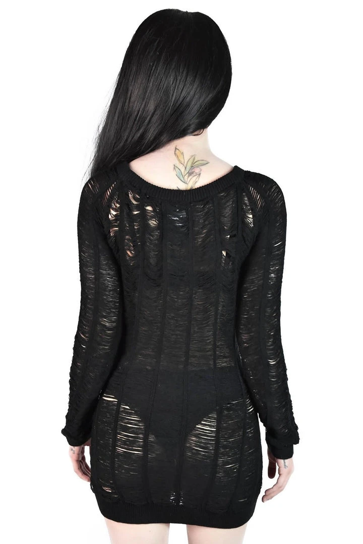 Killstar Tracy Tomb Knit Sweater Women's Stuff 4 Killstar Tracy Tomb Knit Sweater Women's Stuff