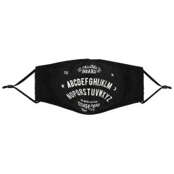 Gothic Gifts Ouija Board Reusable Face Mask Gift Ideas