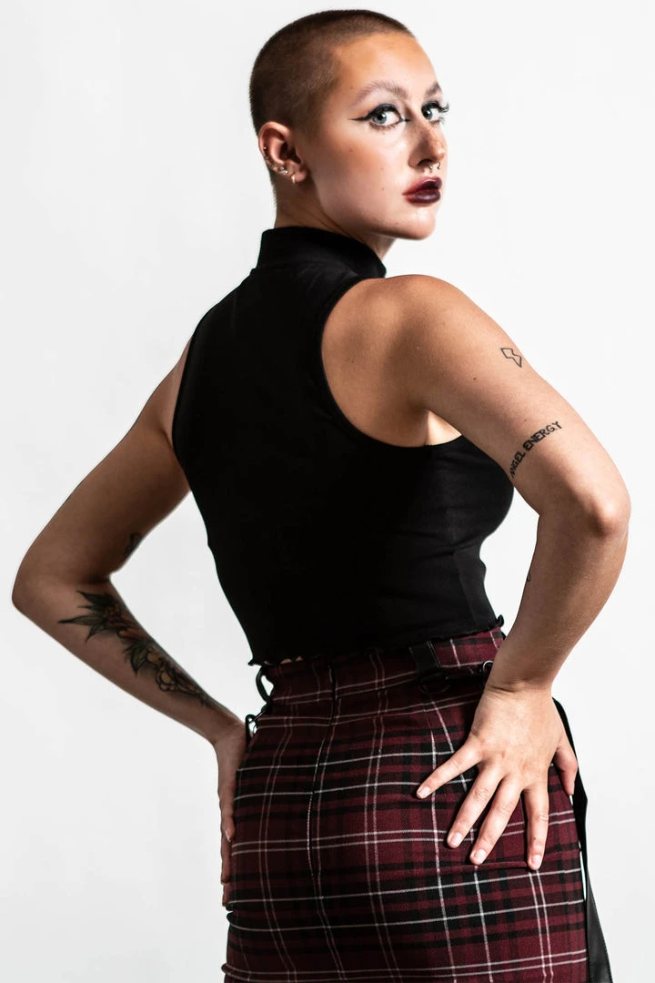 Killstar Women's Stuff Unholy Mess Sleeveless Top 3 Killstar Women's Stuff Unholy Mess Sleeveless Top