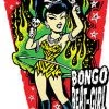 Poster Pop Gift Ideas Vince Ray Bongo Beat Girl Sticker