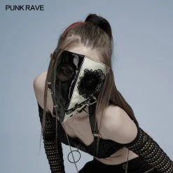 Punk Rave Men's Stuff Dark Lolita Face Mask