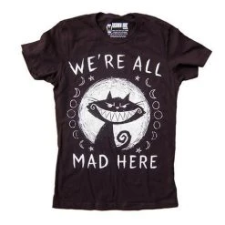 Akumu Ink We're All Mad Here Women's T-Shirt