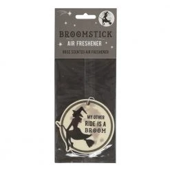 Gothic Gifts Gift Ideas Witches Broom Rose Scented Air Freshener