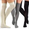 TeeHee Gift Ideas Women's Acrylic Over The Knee High Assorted 3-Pack