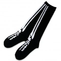 TeeHee Women's Skeleton Foot Polyester Knee High Gift Ideas