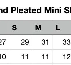 Lip Service World's End Pleated Mini Skirt - B&W Plaid