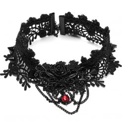 Punk Rave Dark Rosarium Choker Chokers And Collars