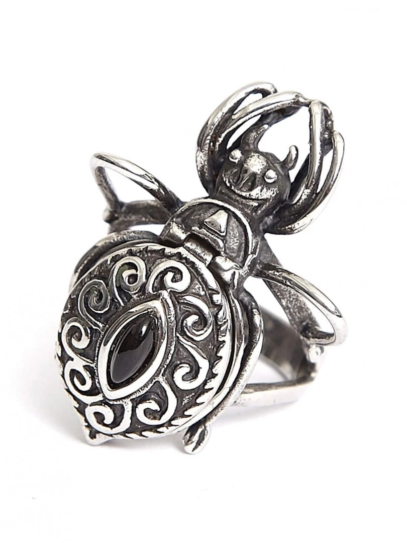 Punk Rave Black Widow Ring 4 Punk Rave Black Widow Ring