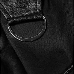 Punk Rave Men's Stuff Casual Black Men's Shirt