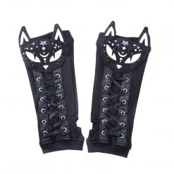 Poizen Industries Men's Stuff Dark Kitty Armwarmer - Black