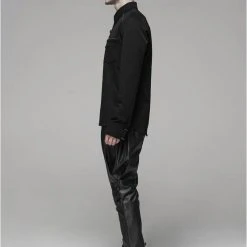 Punk Rave Men's Stuff Deimos Black Shirt