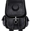 ReStyle Crescent Black Backpack Bags & Backpacks