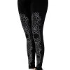 ReStyle Black Gothic Baroque Leggings