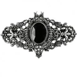 ReStyle Horns Barette Silver Gothic Hairclip