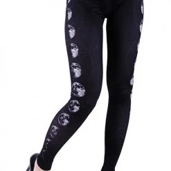 ReStyle Moon Phase Leggings Map Of The Stars Women's Stuff