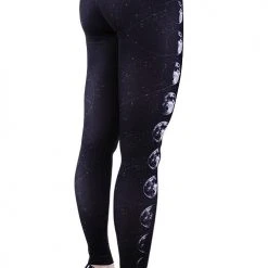 ReStyle Moon Phase Leggings Map Of The Stars Women's Stuff