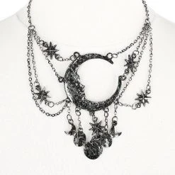 ReStyle Jewelry Sleepless Nights Silver Moon Necklace