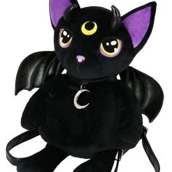 ReStyle Violet Demonic Cat Backpack