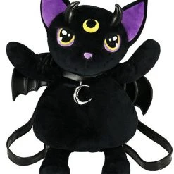 ReStyle Violet Demonic Cat Backpack