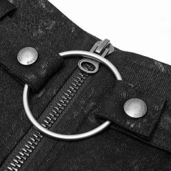 Punk Rave Women's Stuff Raising Hell Skirt - Matte Black 13 Punk Rave Women's Stuff Raising Hell Skirt - Matte Black