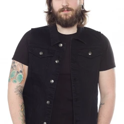 Men's Stuff Kustom Kreeps Black Vest 8 Men's Stuff Kustom Kreeps Black Vest