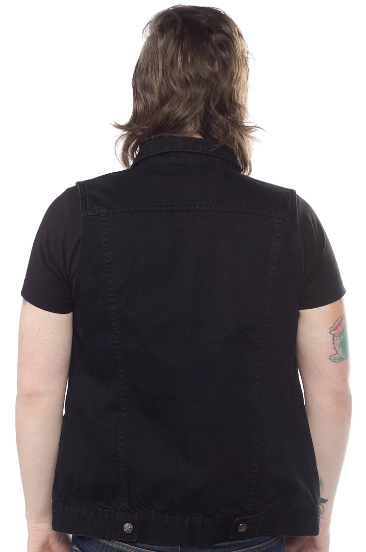 Men's Stuff Kustom Kreeps Black Vest 5 Men's Stuff Kustom Kreeps Black Vest
